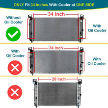 Load image into Gallery viewer, New Radiator for Chevy Silverado 1500 GMC Yukon Cadillac Escalade 4.8 5.3 6.0L - Qualy Air