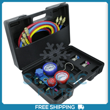 Load image into Gallery viewer, HIGH QUALITY R134a A/C Auto Refrigerant Charging Service Manifold Gauge - Qualy Air