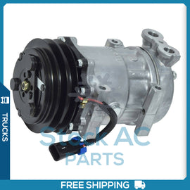 New A/C Compressor for Freightliner Cascadia, Century Class, Columbia, Coronado - Qualy Air