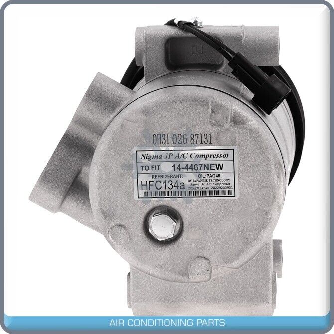 A/C Compressor DKS17DS for Ford Focus, Transit Connect QR - Qualy Air