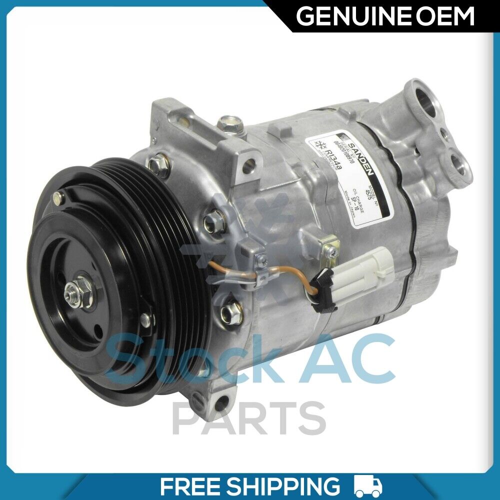 New OEM AC Compressor for Saab 9-3  - 2.0L 1998 to 11 / Opel Vectra, Signum - RQ - Qualy Air