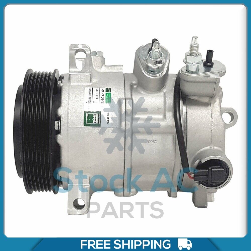 New A/C Compressor fis Dodge Caliber 2.0L / 2.4L - 2009 to 2012 - Qualy Air