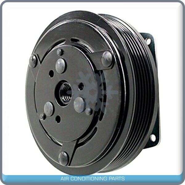 New A/C Compressor Clutch Assembly fits YORK Models - 6 Groove 12V (1 Wire) - Qualy Air