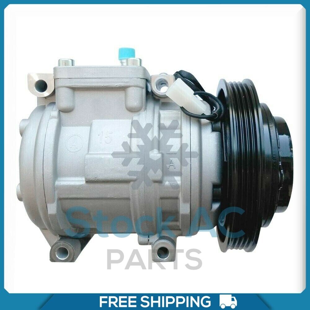 New A/C Compressor for Toyota Corolla - 1989 to 1999 - OE# 8832002030 - Qualy Air