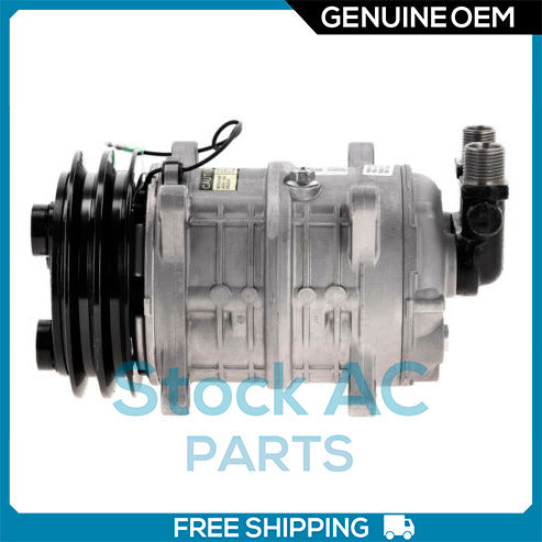 New OEM A/C Compressor TM16 Shuttle Bus 12V Seltec Valeo - OE# Z0006398A - Qualy Air