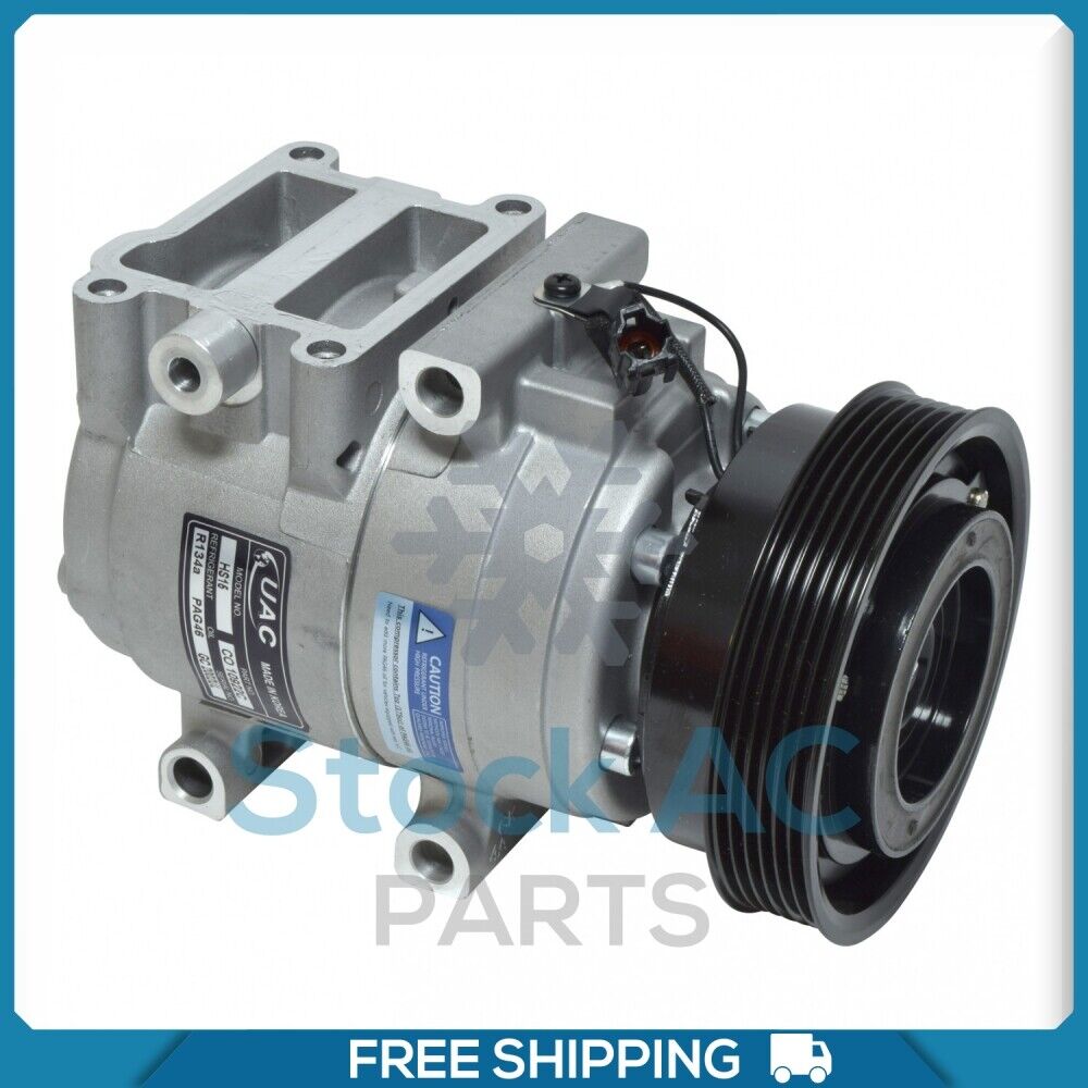 New A/C Compressor fits Hyundai Tiburon 2.7L - 2003 to 2008 - OE# 977012C600 - Qualy Air