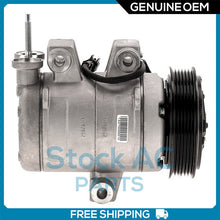 Load image into Gallery viewer, New OEM A/C Compressor for Chev Equinox / Pontiac Torrent 3.4L - 2006 to 2009 QR - Qualy Air