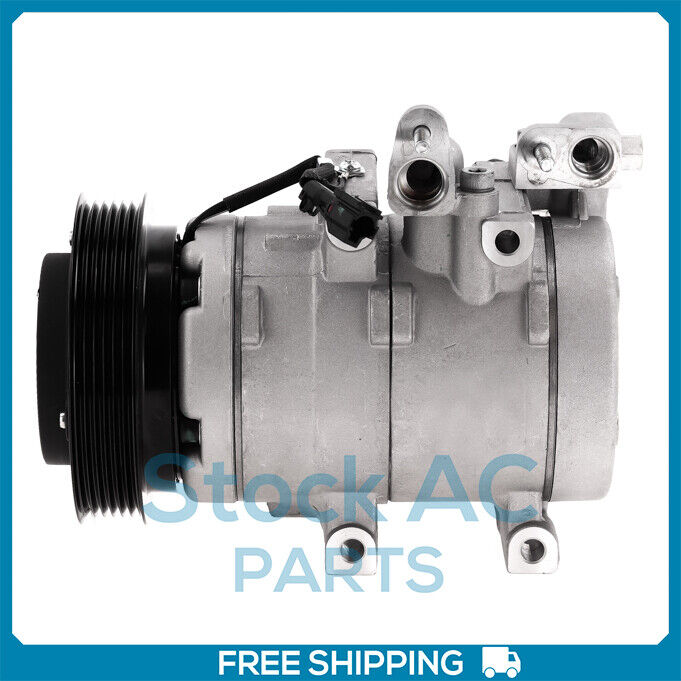New A/C Compressor fits Hyundai Tucson / Kia Sportage 2.7L - 2005 to 2009 - Qualy Air