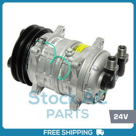 New A/C Compressor TM-08HS Ear Mount - 2 GV / 24 Volts - OE# 10046015 - Qualy Air