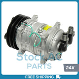 New A/C Compressor TM-08HS Ear Mount - 2 GV / 24 Volts - OE# 10046015