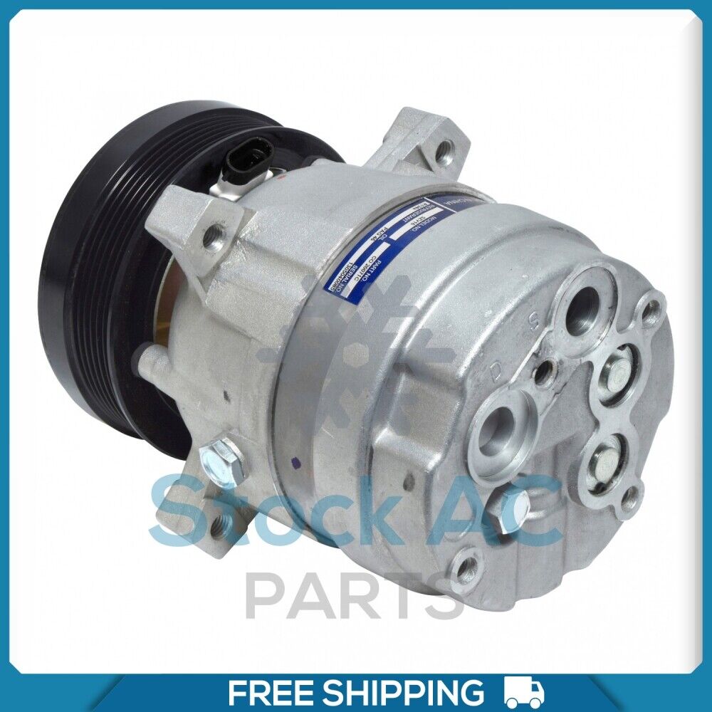 New A/C Compressor for Chevrolet S10 / GMC Sonoma 2.5L - 1993 - OE# 89056311 QU - Qualy Air