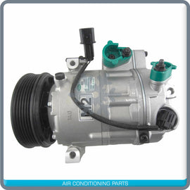 New OEM AC Compressor for Hyundai Genesis, Equus - 2009 to 2013 - OE# 977013M100 - Qualy Air