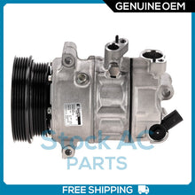 Cargar imagen en el visor de la galería, New OEM A/C Compressor for Volkswagen Beetle, Jetta, Passat 2.5L - 2008 to 2014 - Qualy Air