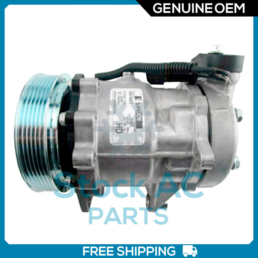 New OEM AC Compressor for Dodge Dakota, Durango 4.7L - 2000 to 2001 - Qualy Air