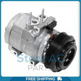A/C Compressor for Ford F-250, F-350, F-550, F59, F650, F750 QU