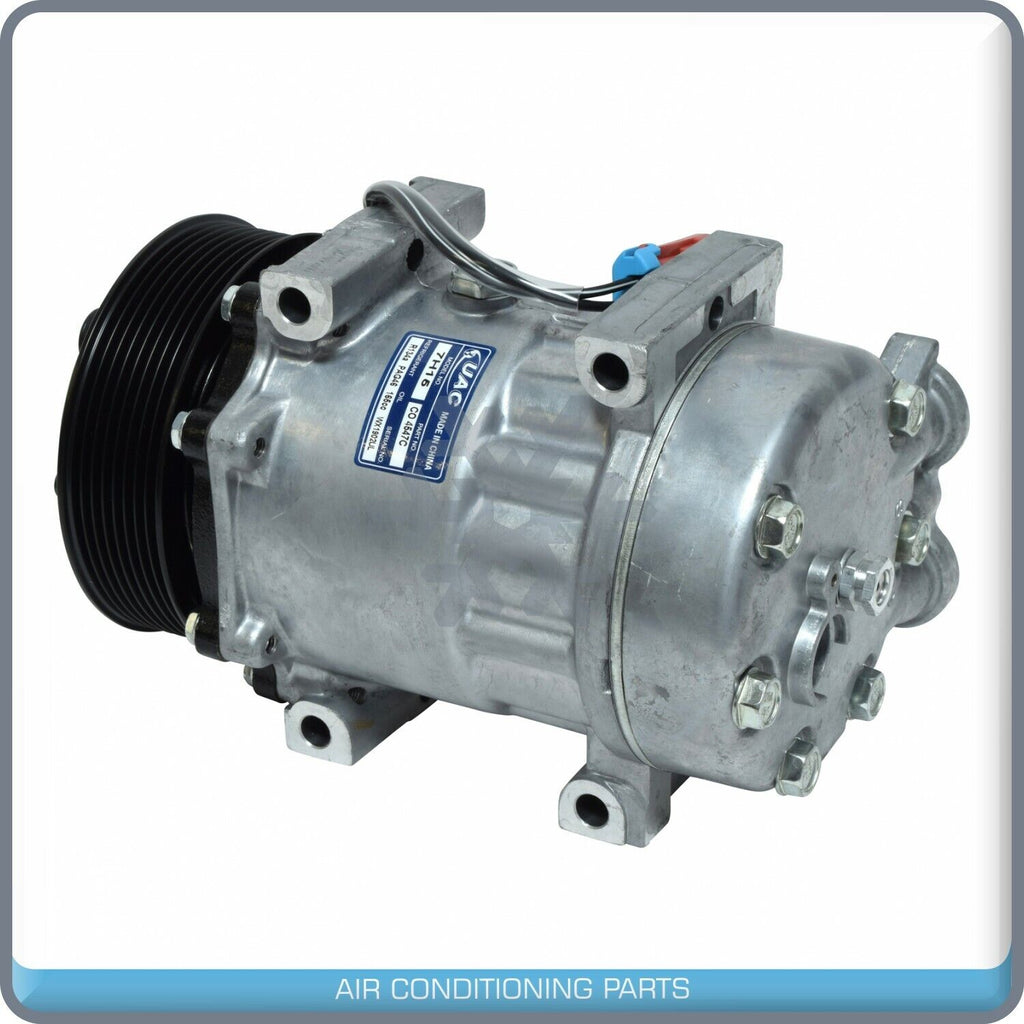 A/C Compressor for Chevrolet C6500 Kodiak, C7500 Kodiak, C8500 / GMC C6500... QU - Qualy Air