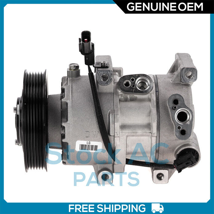 New OEM AC Compressor for Hyundai Accent / Kia Rio 2012 2013 2014 2015 2016 2017 - Qualy Air