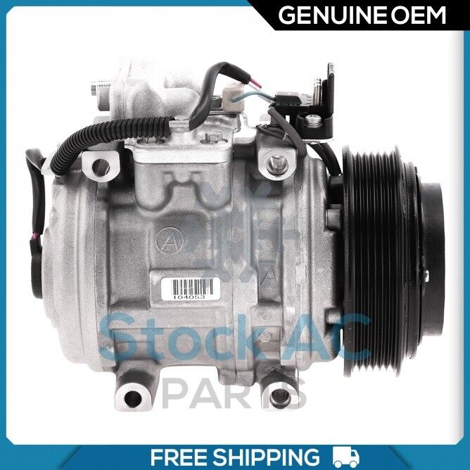 A/C Compressor OEM Denso 10PA15C for Mercedes-Benz 190D, 190E, 260E, 300CE... QR - Qualy Air