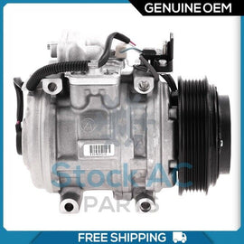 A/C Compressor OEM Denso 10PA15C for Mercedes-Benz 190D, 190E, 260E, 300CE... QR - Qualy Air