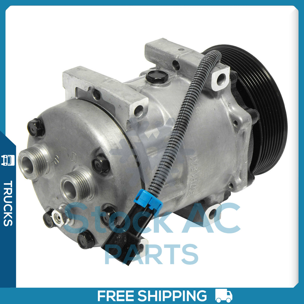 New A/C Compressor fits Ford Truck & Freightliner - OE# 4776/4421 - Qualy Air