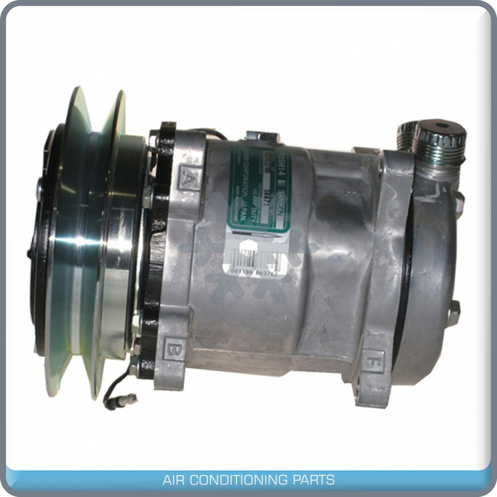 A/C Compressor OEM Sanden SD5H14 for OE# 1110148 1401101 1401104 19192350 ... QR - Qualy Air