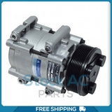 A/C Compressor FS10 for Ford E-350 Econoline, E-350 Econoline Club Wagon, ... QR
