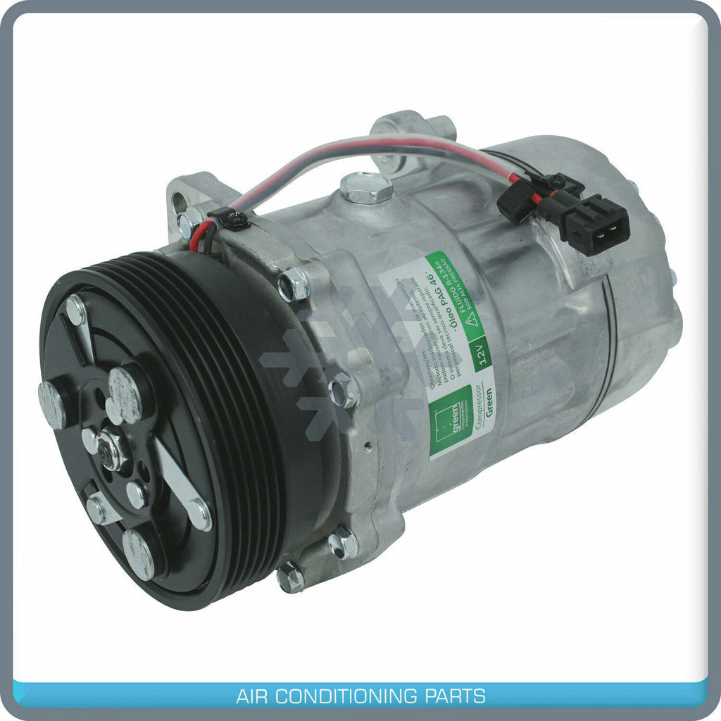 NEW AC Compressor for VW Golf, Jetta, Passat - 1993 to 1998 - OE# 1H0820803D - Qualy Air