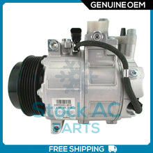 Cargar imagen en el visor de la galería, New OEM A/C Compressor fits Mercedes-Benz - OE# A0008307700 - Qualy Air