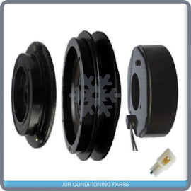New A/C Compressor Clutch Assembly fits: Komatsu / John Deere Pulley 1B 24V - Qualy Air