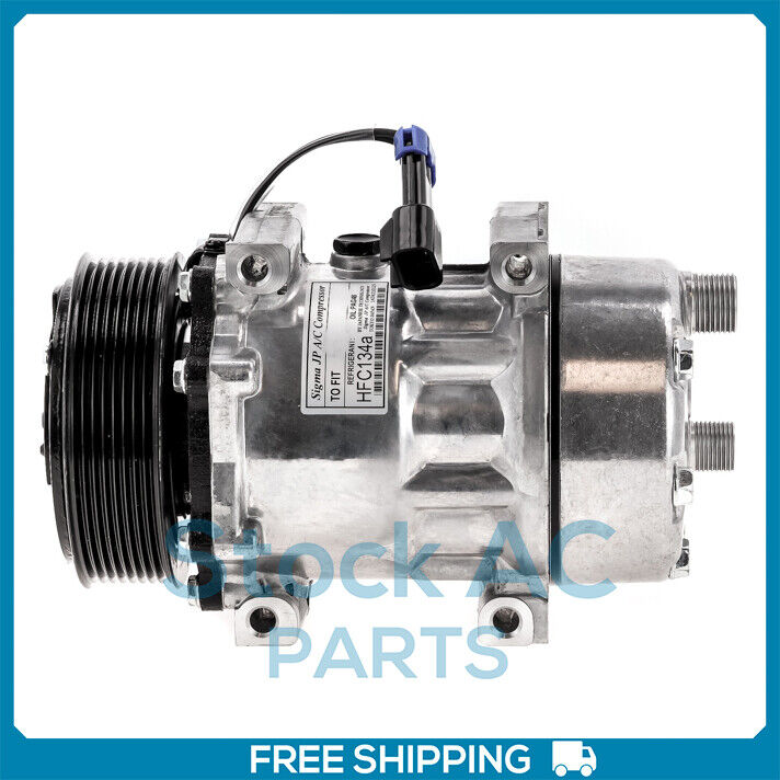 New A/C Compressor for Ford F650, F750 / Peterbilt 325, 330, 337.. QU - Qualy Air