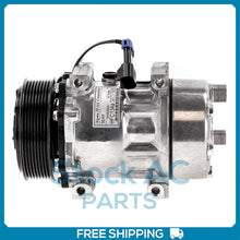 Cargar imagen en el visor de la galería, New A/C Compressor for Ford F650, F750 / Peterbilt 325, 330, 337.. QU - Qualy Air