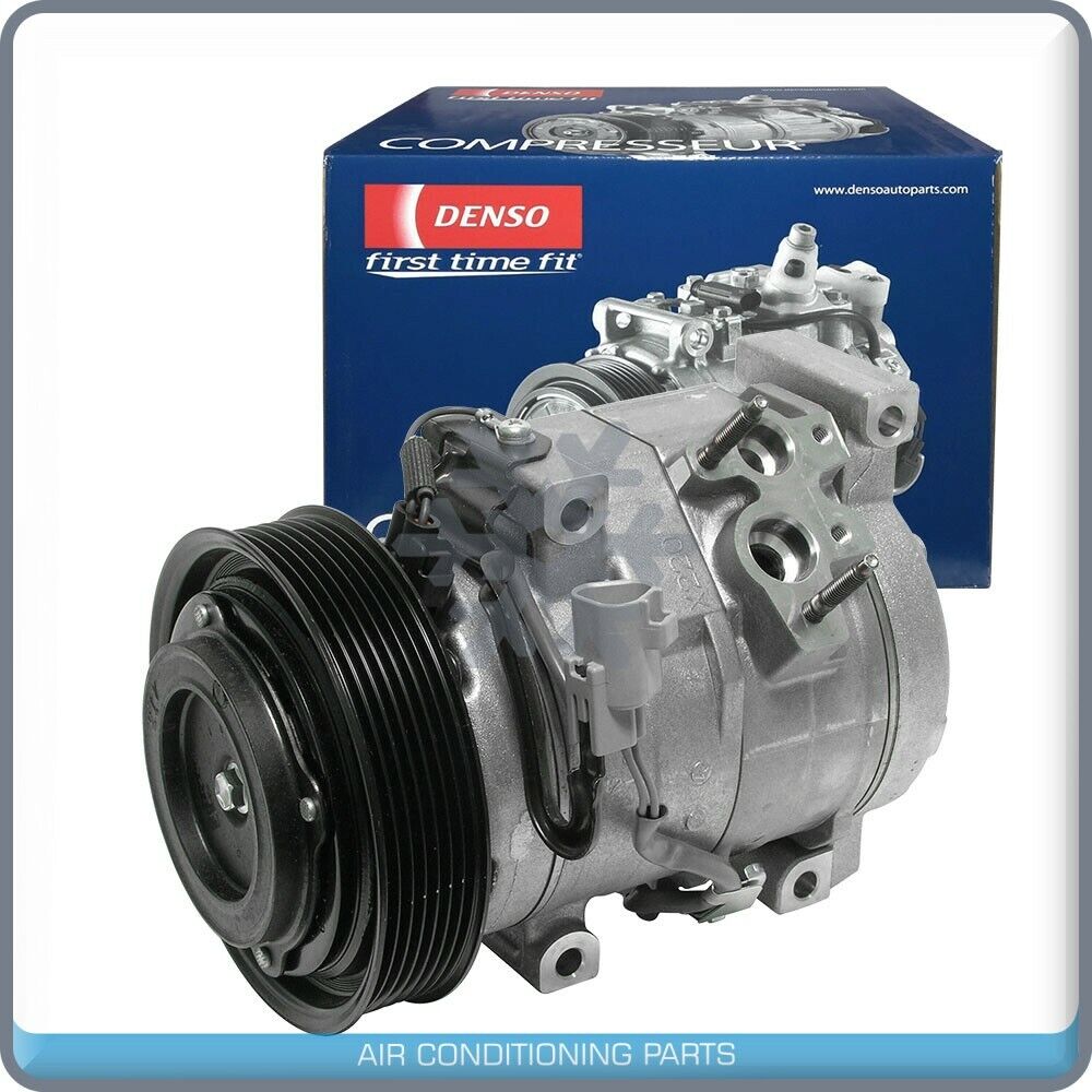 New DENSO A/C Compressor for Toyota Camry, Highlander, Solara (OEM) RQ - Qualy Air