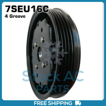 Cargar imagen en el visor de la galería, New A/C Compressor Clutch for Audi A4, A6 1.9L - PV4 115mm - TDI DENSO / 7SEU16C - Qualy Air