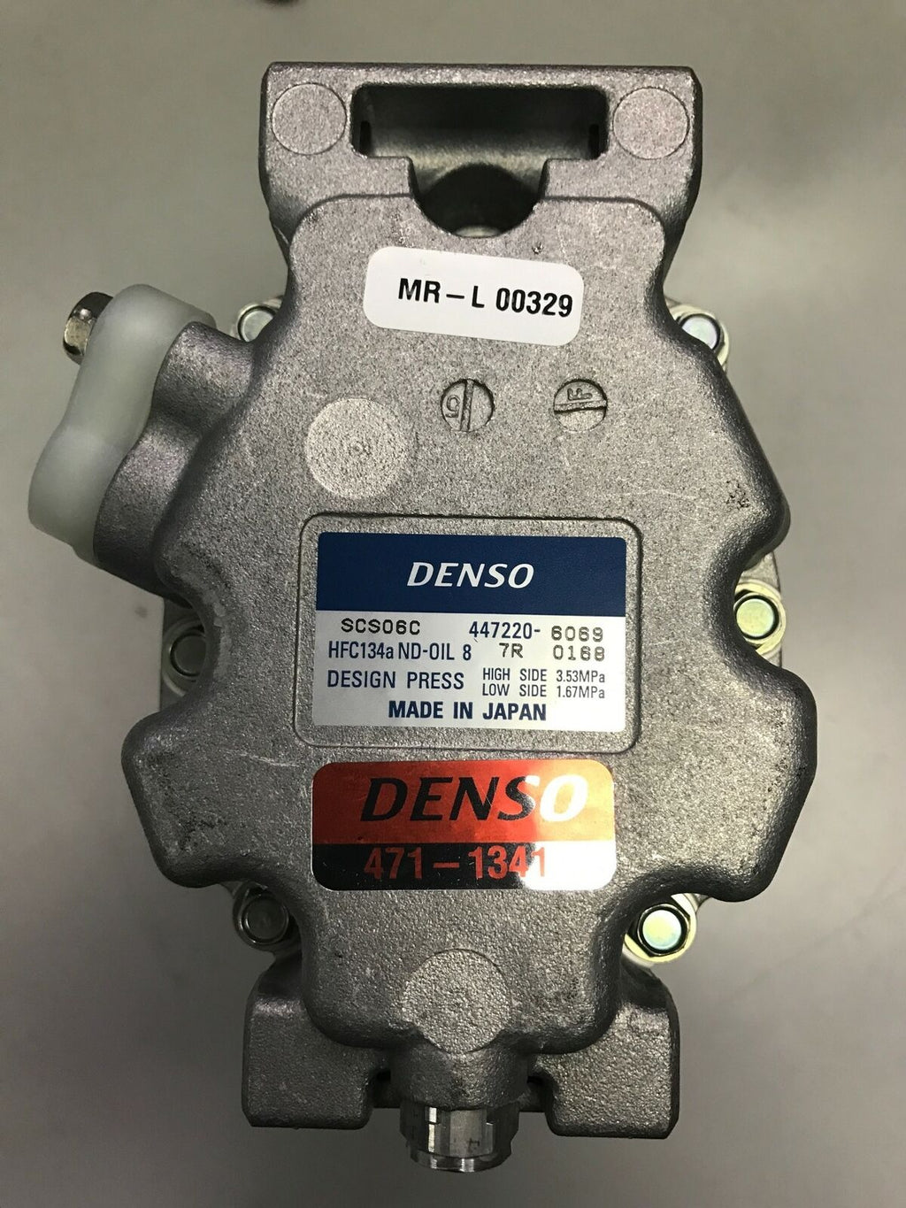 A/C Compressor OEM Denso SCS06C for Toyota Echo, Yaris QR - Qualy Air