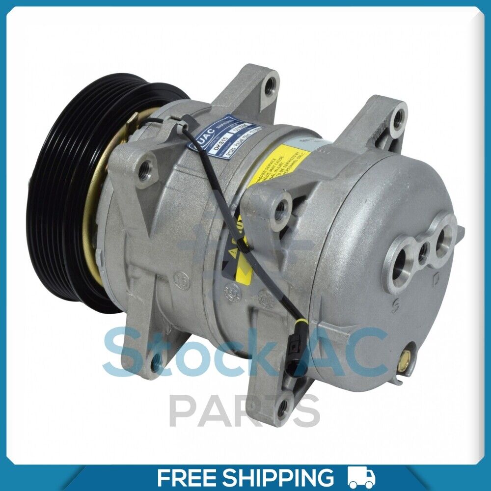 New A/C Compressor w/ Clutch Isuzu NPR - 1996 to 2001 - OE# 8970953172 - Qualy Air