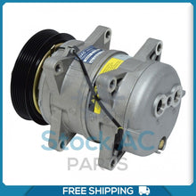 Cargar imagen en el visor de la galería, New A/C Compressor w/ Clutch Isuzu NPR - 1996 to 2001 - OE# 8970953172 - Qualy Air