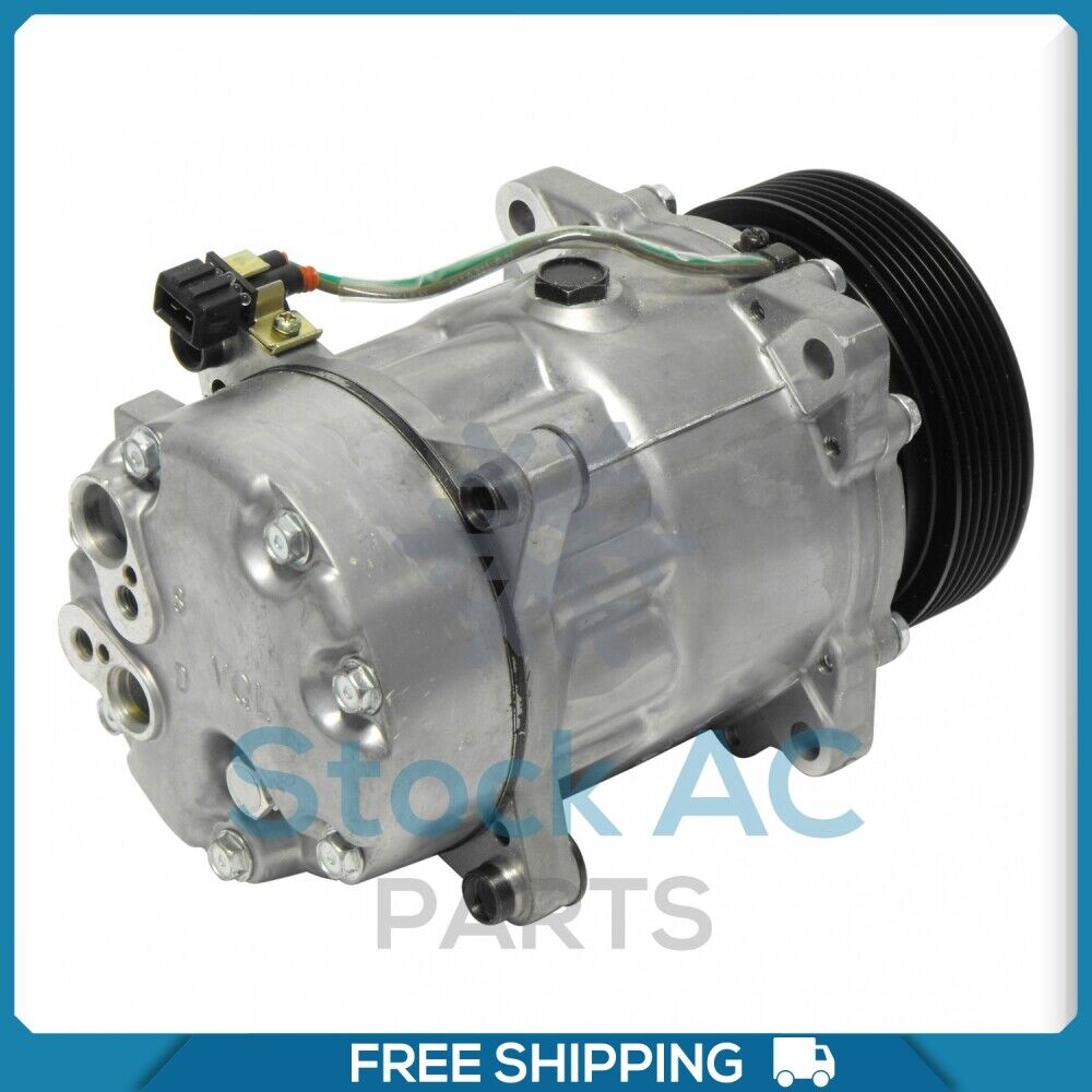 New A/C Compressor for Volkswagen EuroVan - 2001 to 2003 - OE# 7D0820805J - Qualy Air