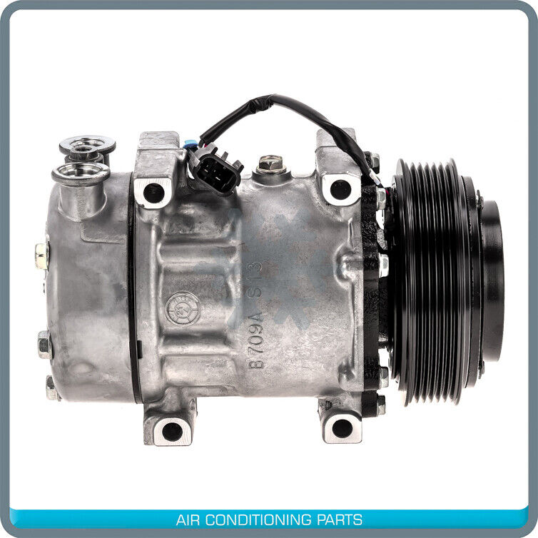 New A/C Compressor for Kenworth / Peterbilt 320,382,384,389,587 - Model 4079 - Qualy Air