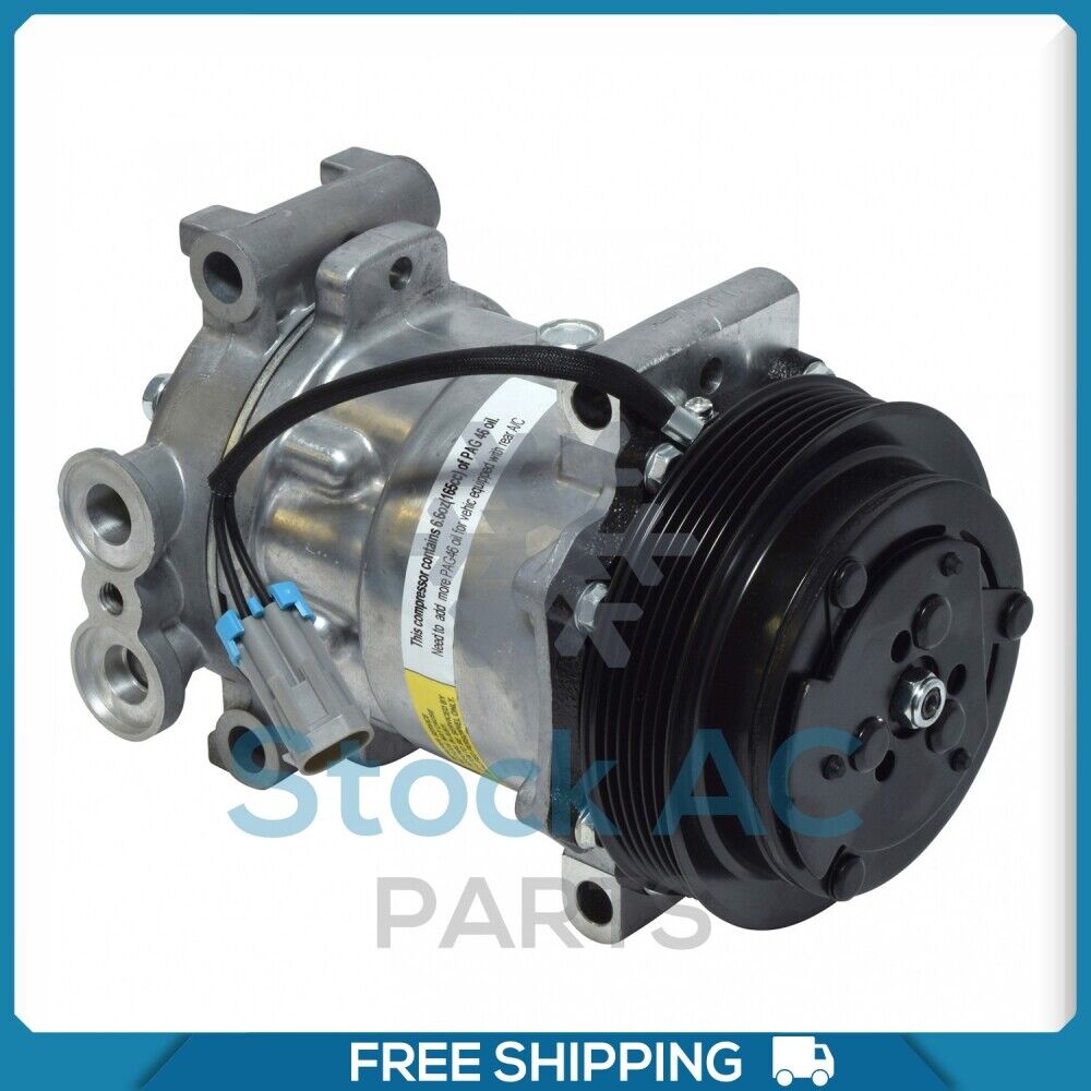 New A/C Compressor for Chevy C1500 C2500 C3500 K1500 K2500 Tahoe - 1996 to 1999 - Qualy Air