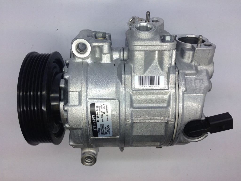 A/C Compressor OEM Denso 7SEU16C for Audi A3 / Seat Toledo / Volkswagen Be... QR - Qualy Air