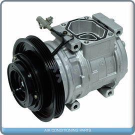 New OEM AC Compressor fits Toyota Corolla 1989 to 1999 / Geo Prizm 1989 to 1992 - Qualy Air