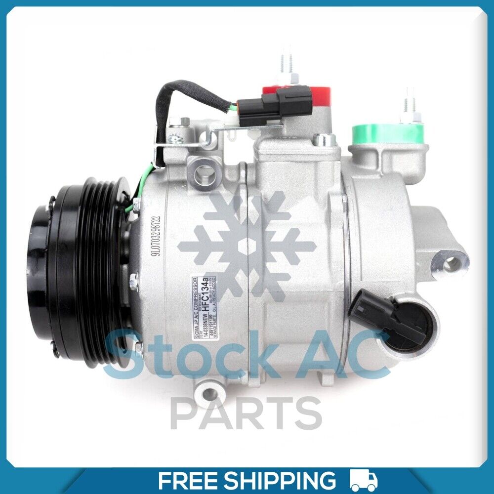 A/C Compressor 7SBH17C for Ford Explorer, Explorer Sport, Special Service ... QR - Qualy Air