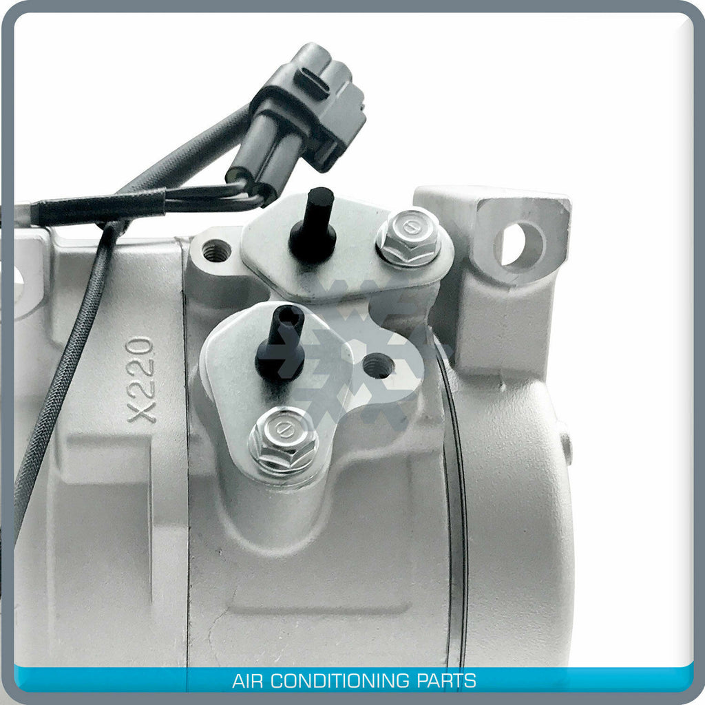 New A/C Compressor for Toyota Camry, Highlander, Solara 2.4L - 2001 to 2008 - Qualy Air