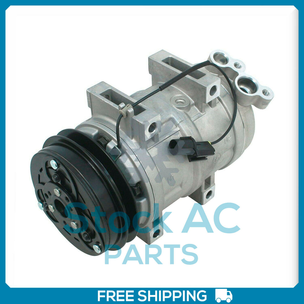 New AC Compressor for Mitsubishi L200, TRITON (L200) 2.4 & 2.5L - Qualy Air