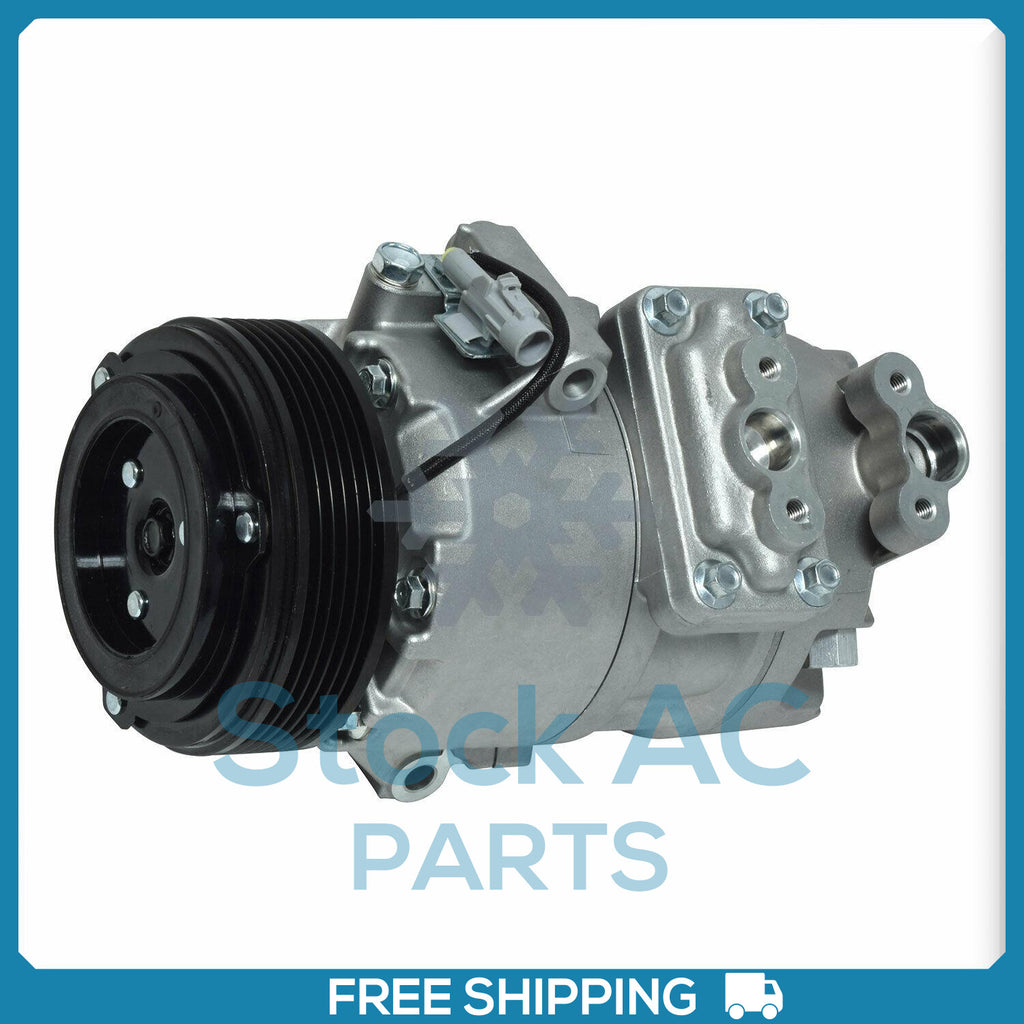 New A/C Compressor for Suzuki Grand Vitara, Kizashi 2.4L - 2009 to 2013 - Qualy Air