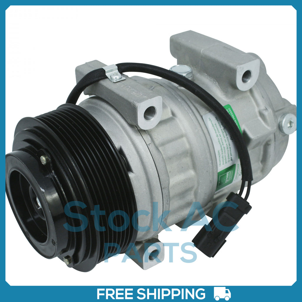 New A/C Compressor For Dodge Ram 2500/5500 5.9L, 6.7L - 2006 to 2010 - Qualy Air