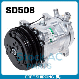 BRAND NEW A/C COMPRESSOR Model SD508 & SD5H14 - 4510, 4509, 4644, 6664 - Qualy Air