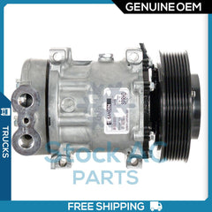New OEM A/C Compressor for Freightliner Cascadia 113 2010 - OE# SKI4802S QR