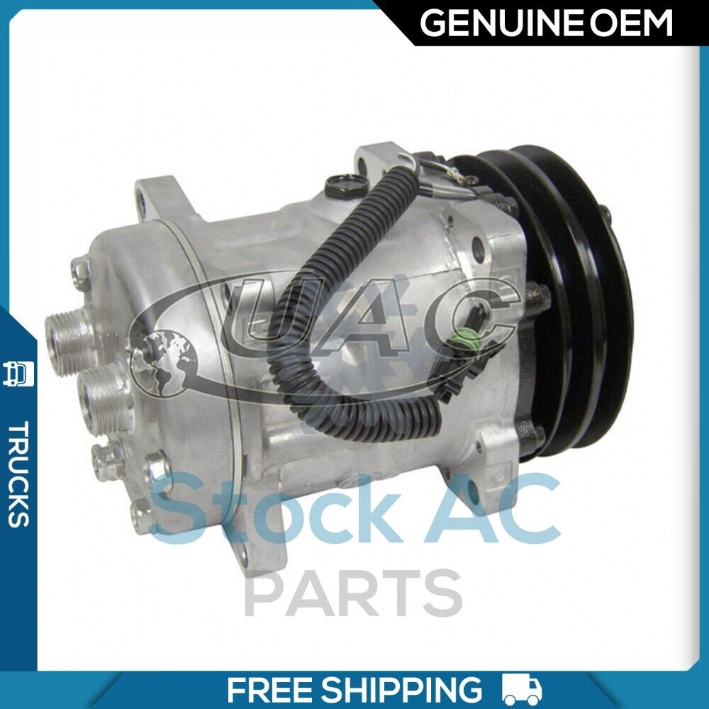 A/C Compressor OEM Sanden SD7H15 for Freightliner / Versatile QR - Qualy Air