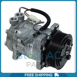 New A/C Compressor SD7H15 for Ford Truck - OE# F6HS19D629BA QR - Qualy Air